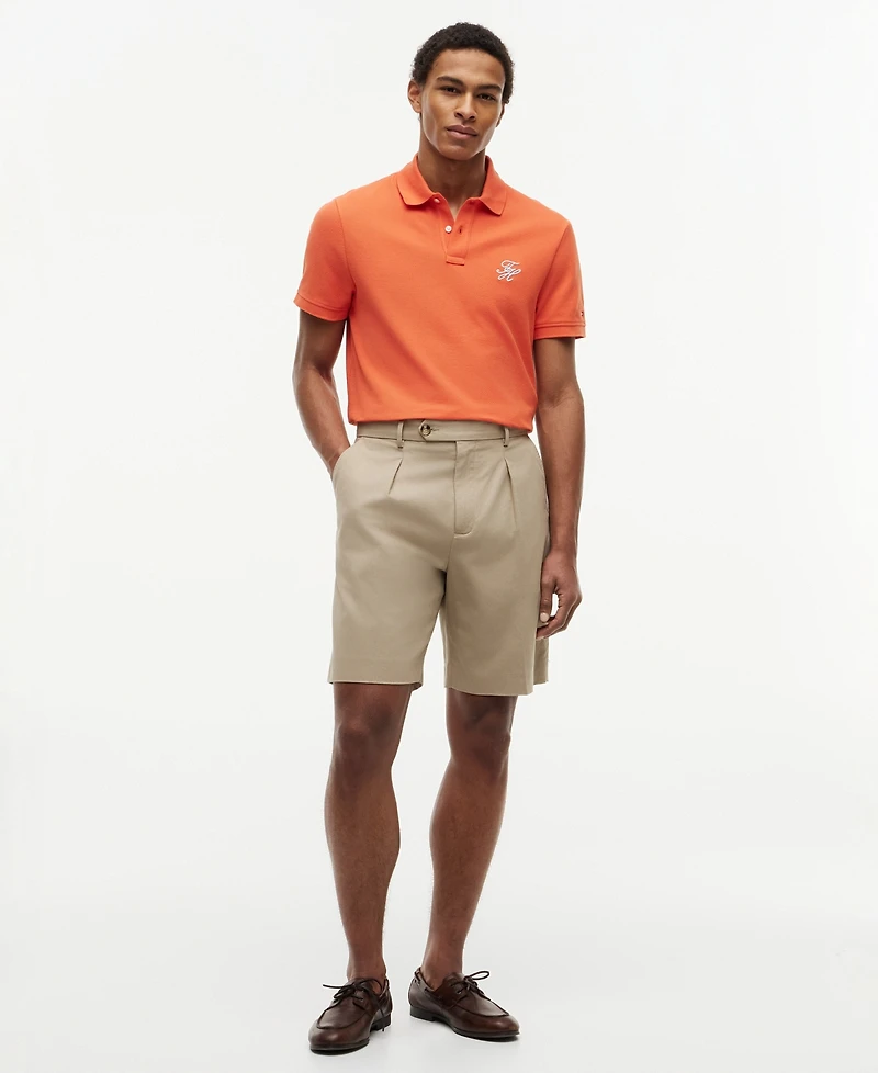 Tommy Hilfiger Men's Short-Sleeve Script Logo Polo Shirt
