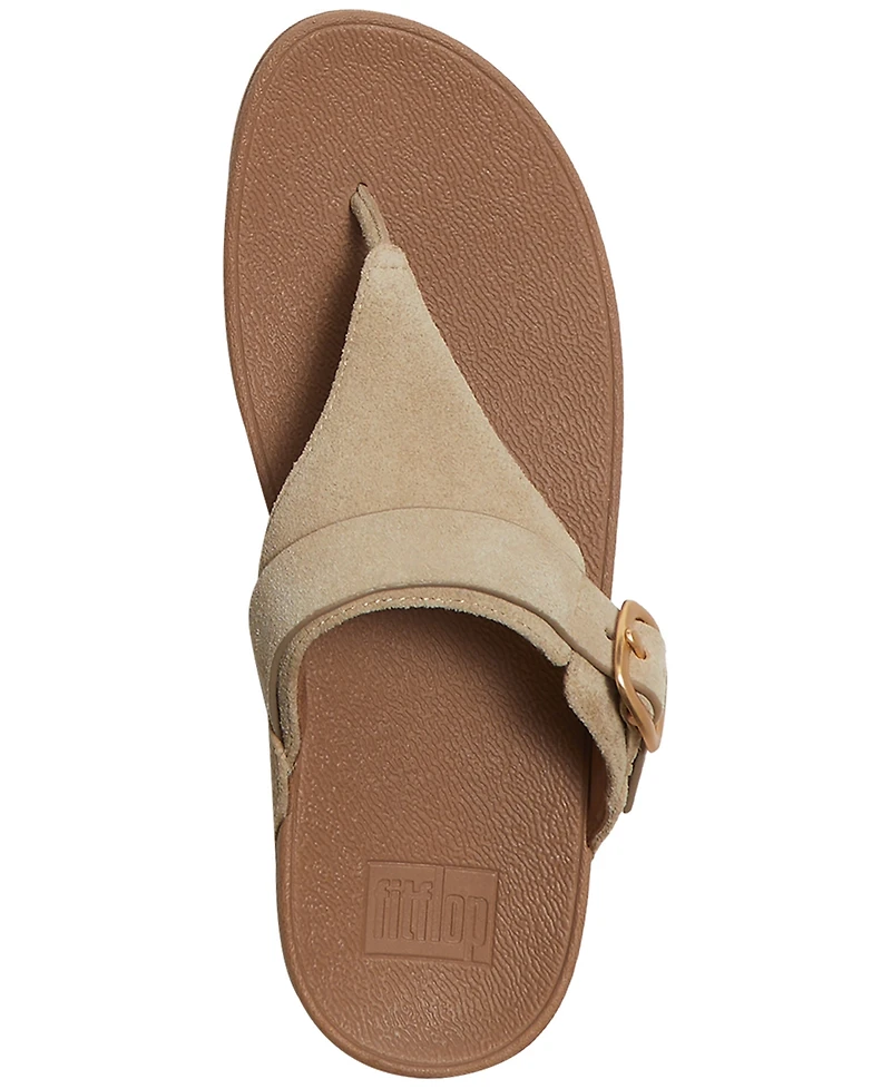 FitFlop Women's Lulu Buckle Wedge Heel Sandals