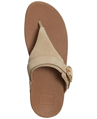 FitFlop Women's Lulu Buckle Wedge Heel Sandals