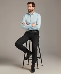 Bar Iii Men's Diamond Dobby Slim Fit Dress Shirt, Macy's Exclusive