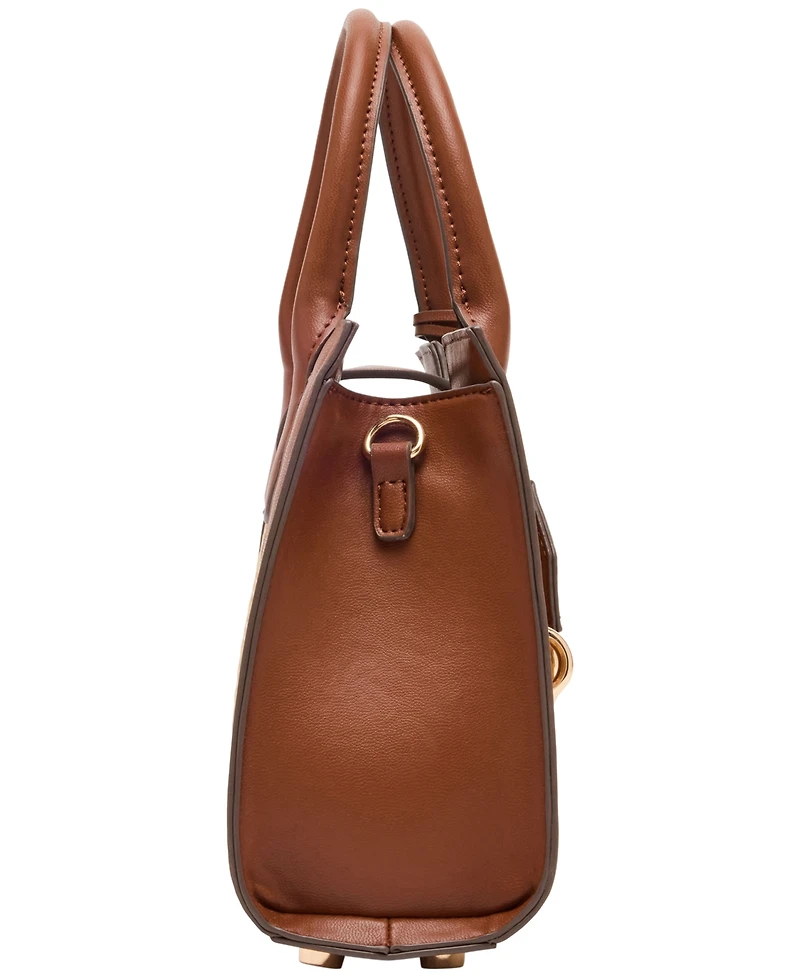 Anne Klein Convertible Small Top Handle Satchel Bag