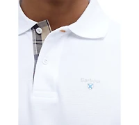 Barbour Men's Tartan Pique Polo Collar Shirt