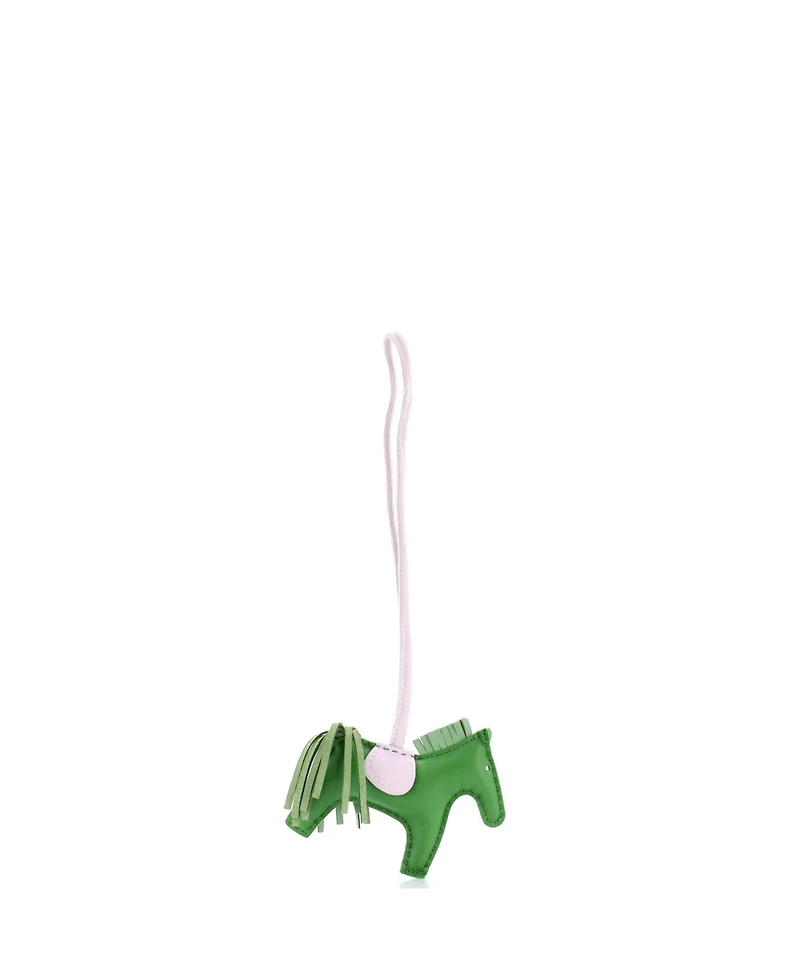 Pre-Owned Hermes Pm GriGri Rodeo Bag Charm Leather