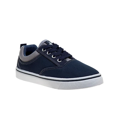 Beverly Hills Polo Club Big Boys Canvas Sneakers Everyday Wear Durable Casual Style LaceUp Look Active Play