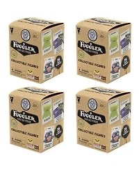 Fuggler Set of 4 Zuru Fuggler Mystery Collectible Mini Figures Limited Edition Designs