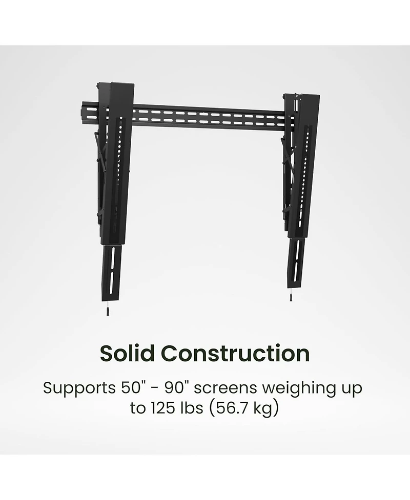 Kanto PT405 Solid Steel Ultra Slim Tilting Tv Mount