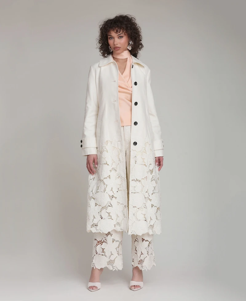 Avec Les Filles Women's Spread Collar Jacket