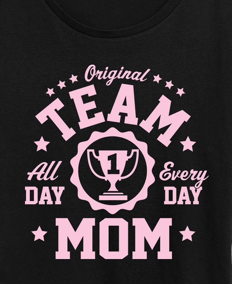 Hybrid Apparel Plus Instant Message Original Team Mom Short-Sleeve Graphic T-Shirt