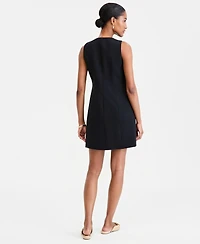 On 34th Women's Solid Crepe Mini Shift Dress, Macy's Exclusive