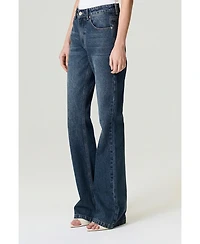 Nocturne Women's Flare Jean Pants