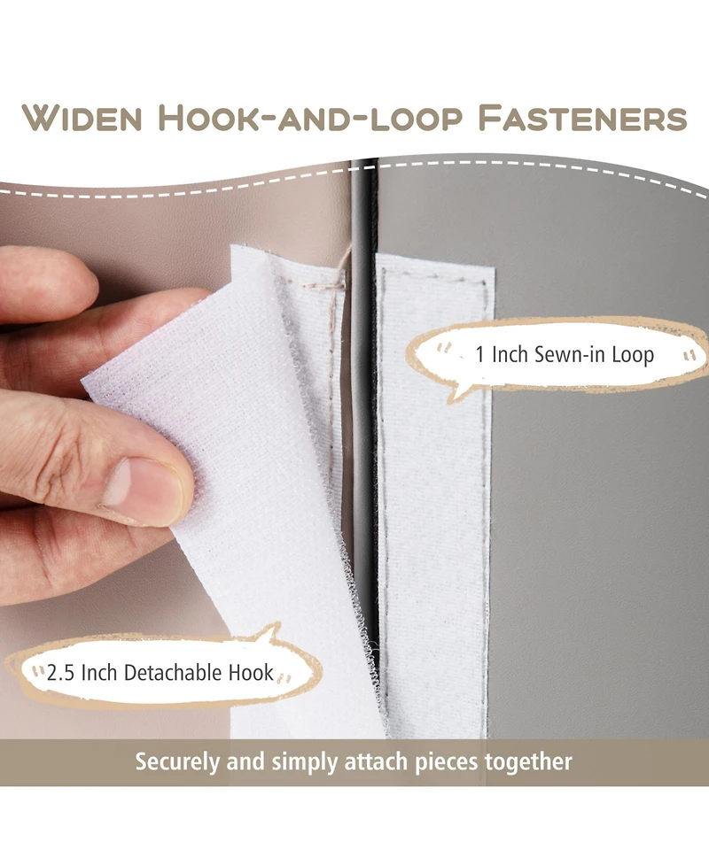 Mecale 6-Piece Soft Play Set for Toddlers with Climbing Triangle and Ramp