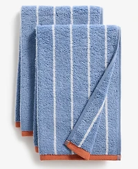Arch Studio Quick Dry Striped Hand Towel, Set of 2, Macy's Exclusive