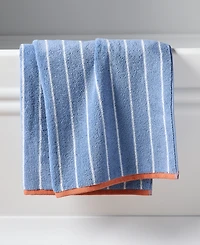 Arch Studio Quick Dry Striped Bath Towel, Macy's Exclusive