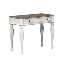 Liberty Furniture Magnolia Manor Accent Vanity Desk/Night Stand in Antique