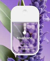 Touchland Power Mist Pure Lavender Hydrating Hand Sanitizer, 1 oz.