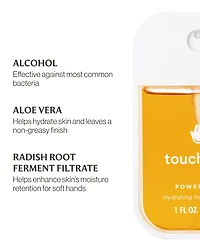 Touchland Power Mist Citrus Grove Hydrating Hand Sanitizer, 1 oz.