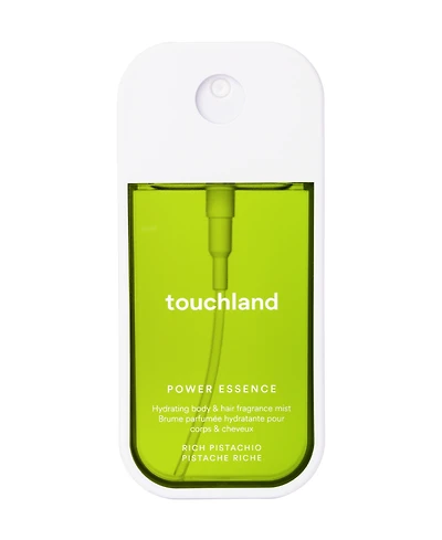 Touchland Power Rich Pistachio Essence Body and Hair Fragrance Mist, 2 oz.