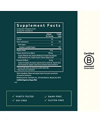 Gaia Herbs Bronchial Wellness Syrup - Immune Support Supplement to Help Maintain Lung Health and Help Provide Comfort for Occasional Sore Throat