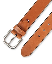 Tommy Hilfiger Men's Harness Buckle Silver-Tone finish Jeans Belt