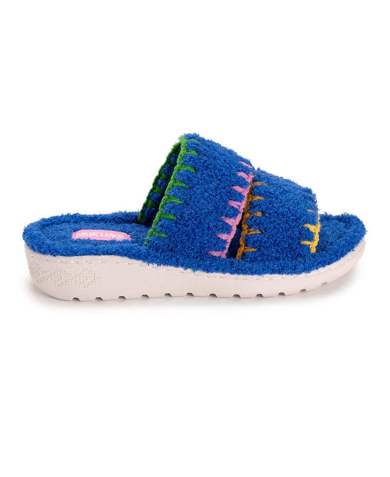 Muk Luks Women's Double Strap Slide Slipper