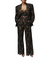 Jluxlabel Women's Lace and Desire Blazer