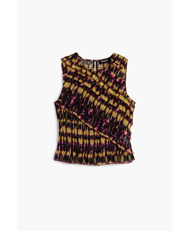 Desigual Women's Printed sleeveless blouse