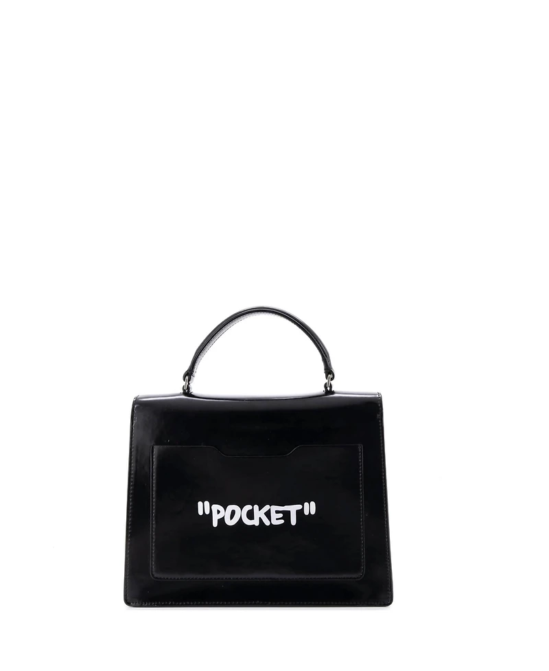 Pre-Owned Off White Jitney 2.8 Bag Printed Leather