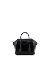 Pre-Owned Givenchy Mini Antigona Lock Bag Leather