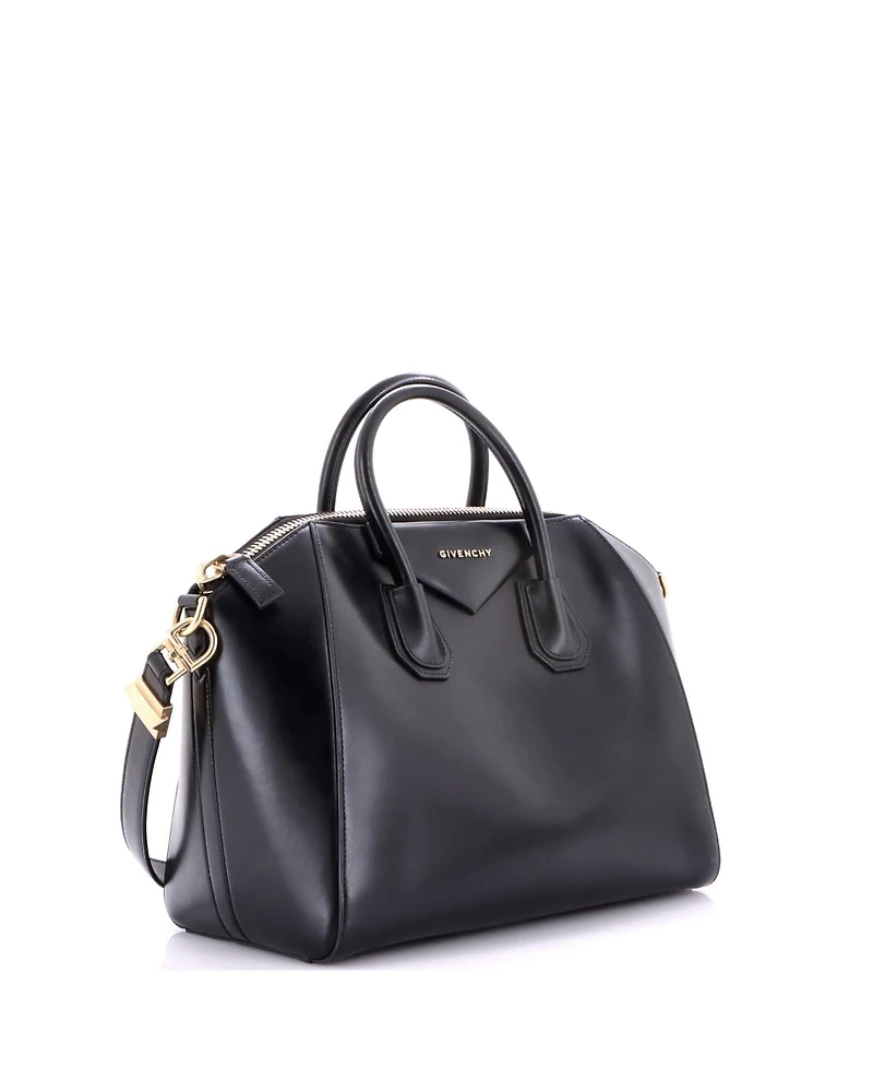 Pre-Owned Givenchy Medium Antigona Bag Glazed Leather