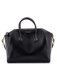 Pre-Owned Givenchy Medium Antigona Bag Glazed Leather