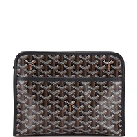 Pre-Owned Goyard Mm Jouvence Toiletry Pouch Coated Canvas