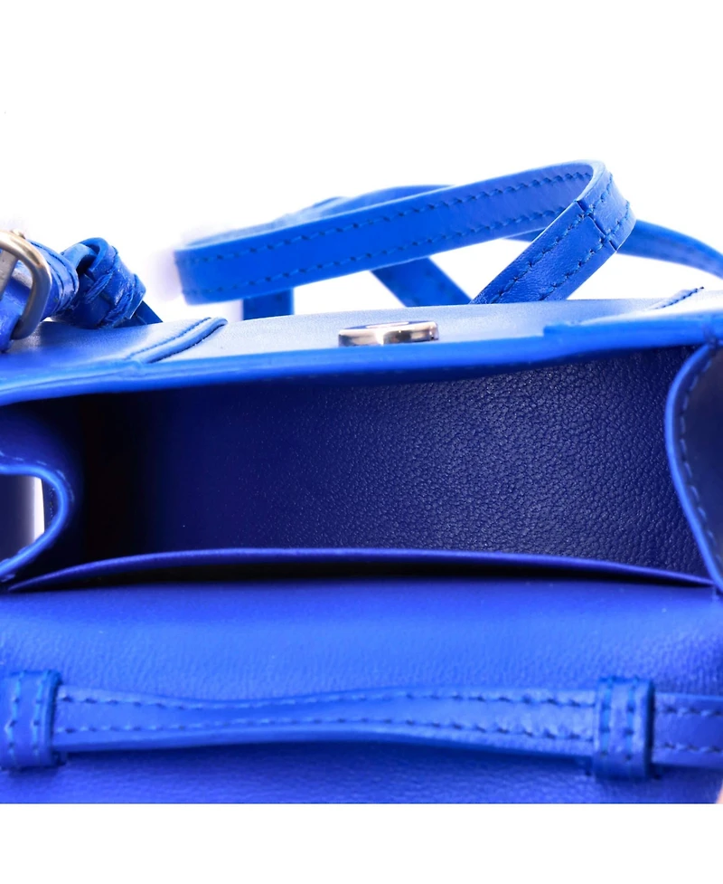 Pre-Owned Balenciaga Mini Hourglass Top Handle Bag Leather