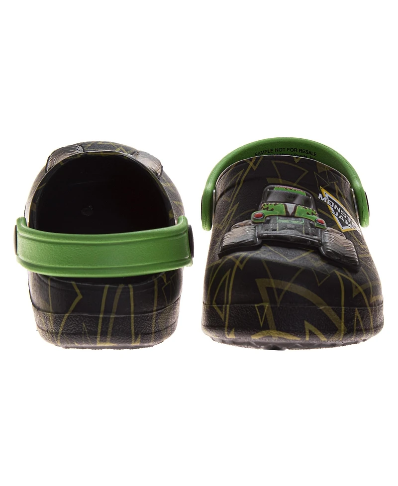 Monster Jam Grave Digger Boys' Eva Clogs (Toddlers, Little Kids)