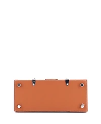 Pre-Owned Goyard Mini Structured Saigon Top Handle Bag Coated Canvas with Leather