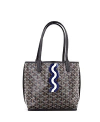 Pre-Owned Goyard Mini Anjou Reversible Tote Printed Coated Canvas