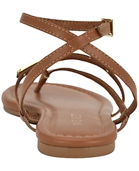 Nine West Women's Bretta Ornamented Strappy Flat Sandals