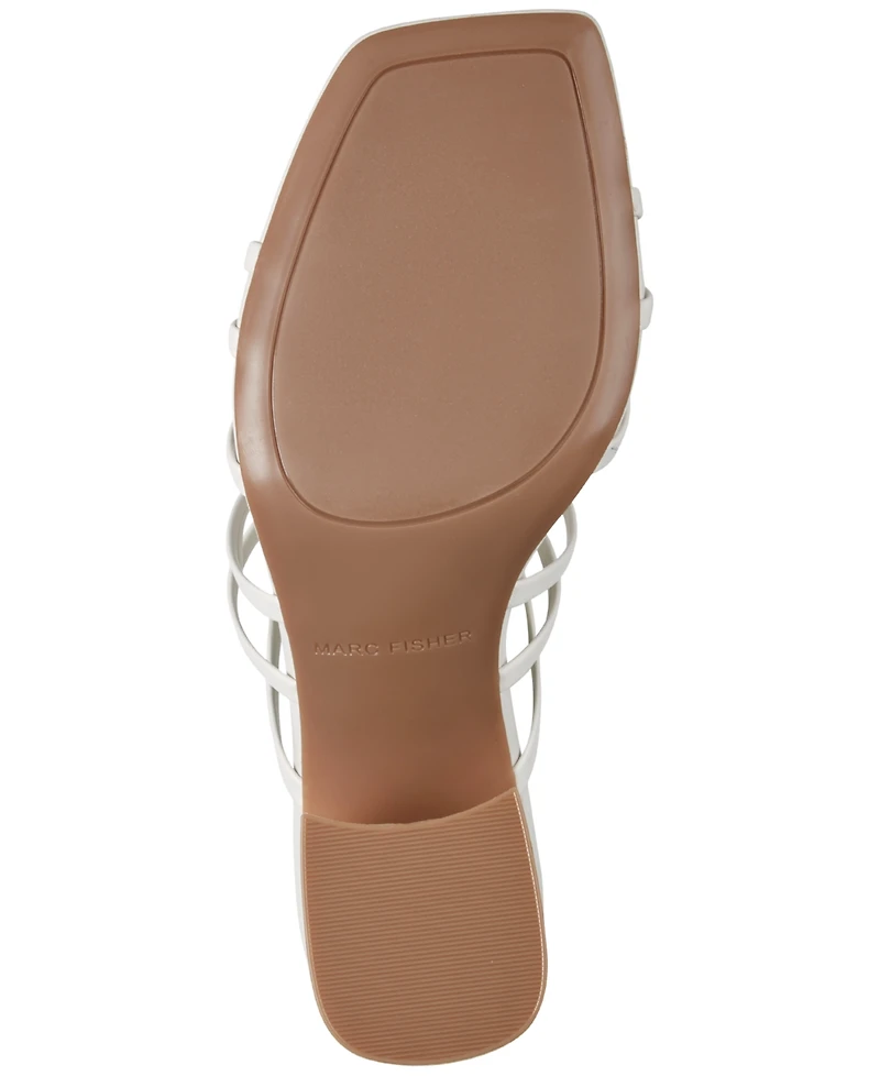 Marc Fisher Women's Gabber Strappy Block Heel Dress Sandals