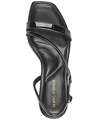 Marc Fisher Women's Gizia Strappy Block Heel Dress Sandals