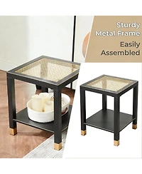 Rainsken Square Side Table