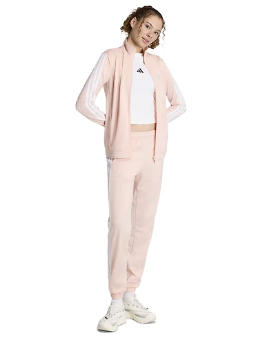 adidas Women's Tricot 3-Stripes Track Jacket