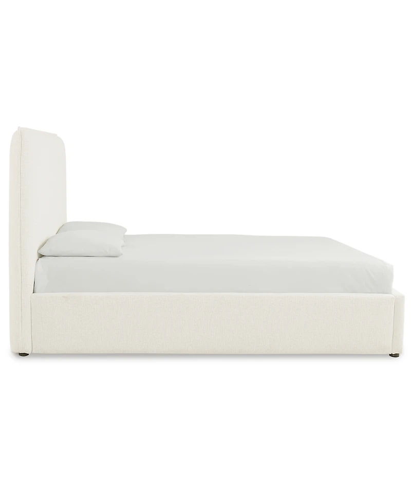 Marcel 82" Upholstered Flanged Seam California King Bed