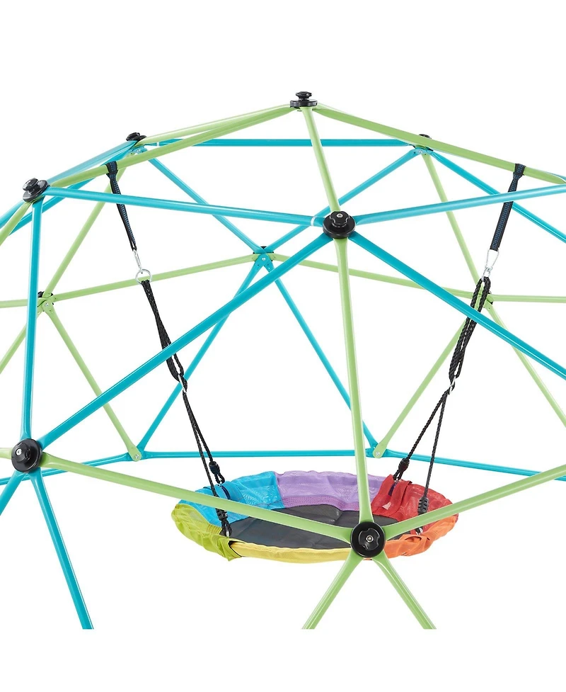 Mecale Bocce Ball Set, 107 mm, 8 Resin Balls + Pallino, Carry Bag & Measuring Rope, 2-8 Players, Outdoor