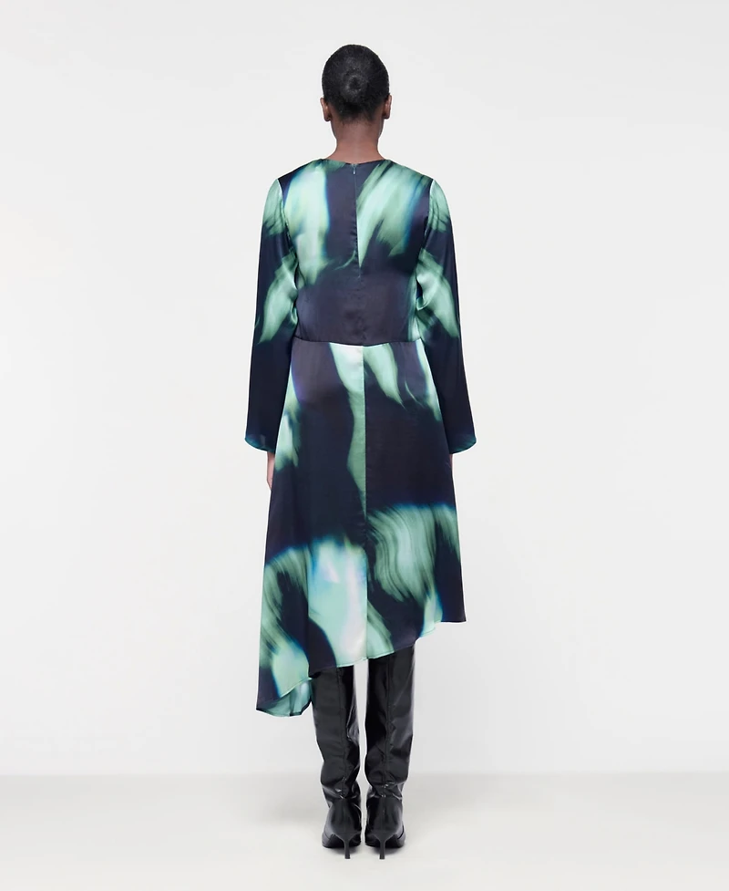 Leem Women's Printed Paneled Dress