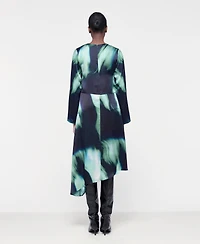 Leem Women's Printed Paneled Dress