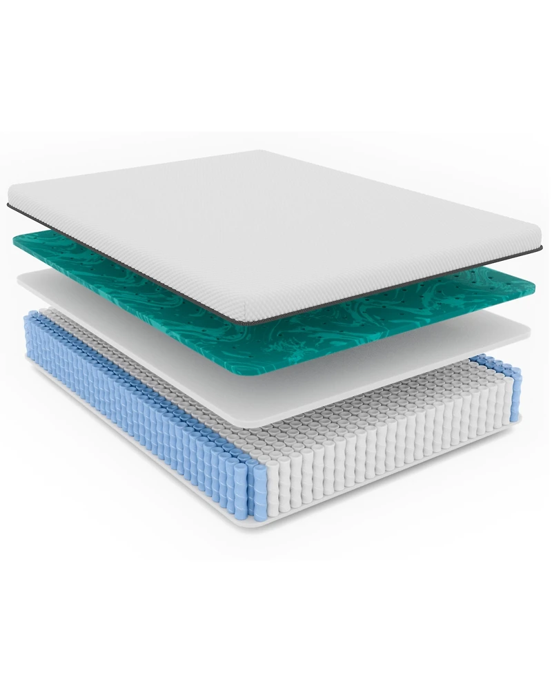 Diamond Mattress Landon 12" Copper Medium Tight Top Hybrid Mattress, Full