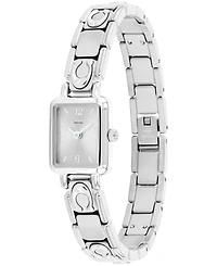 Coach Women's Mara Silver Tone Stainless Steel Bracelet Watch, 15.5mm