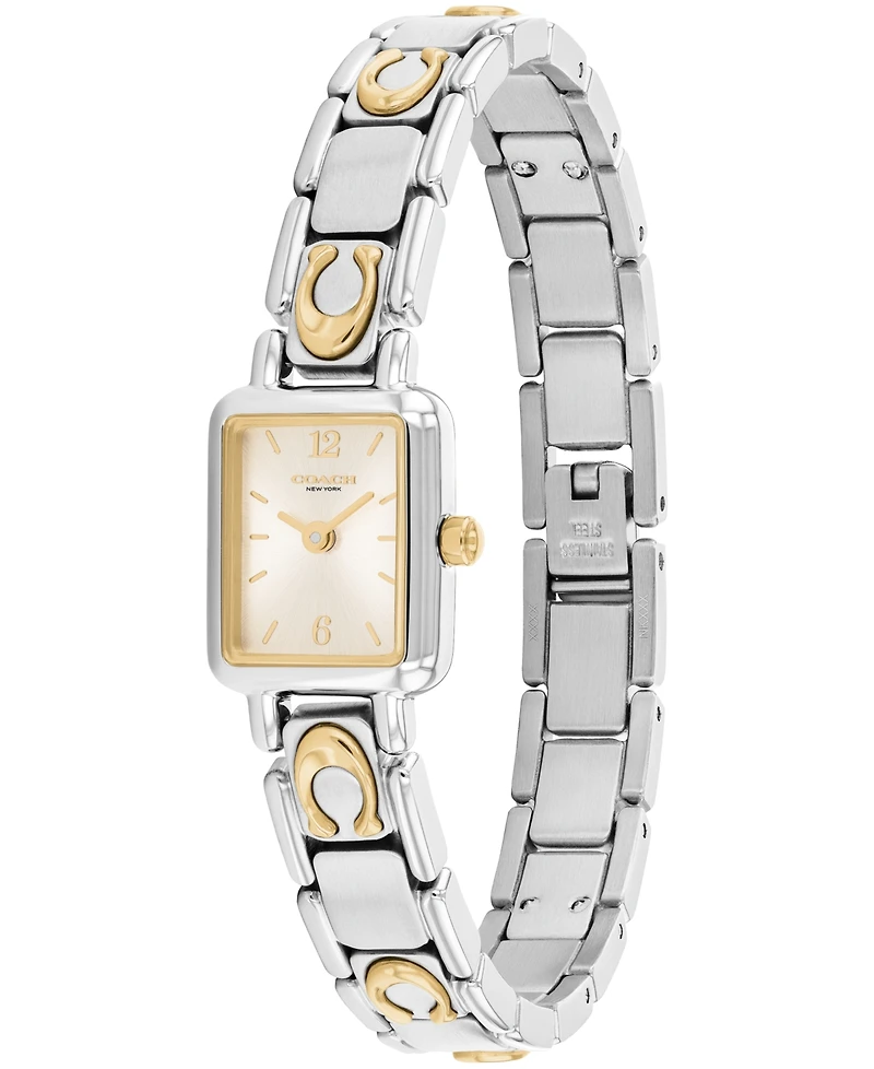 Coach Women's Mara Two Tone Stainless Steel Bracelet Watch, 15.5mm