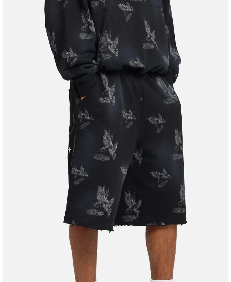 Saint Morta Men's Doves Baggy Sweat Shorts