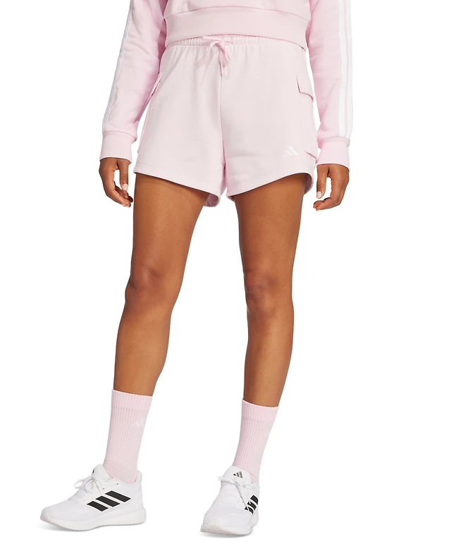 adidas The Essentials Logo French Terry Cargo Shorts