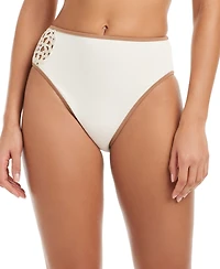 Sanctuary Women's Beachy-Keen High-Rise Swim Bottoms
